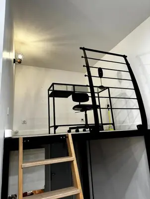Plan de l'établissement Beautiful One-Bedroom Apartment- City Center Lyon