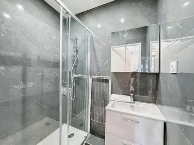 Salle de bains dans l'établissement My home Lafayette 4