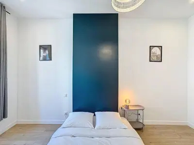 Un ou plusieurs lits dans un hébergement de l'établissement My home Lafayette 4