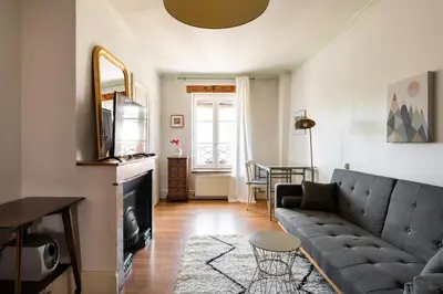 Coin salon dans l'établissement DIFY Adelaide Perrin - Ainay