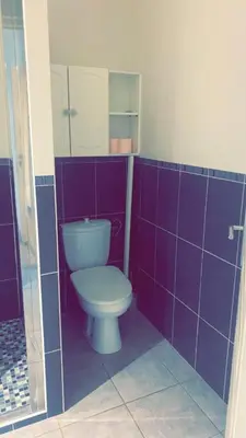 Salle de bains dans l'établissement Maison de charme Saint euphémie 2