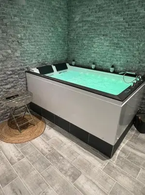Plan de l'établissement Magnifique villa avec jacuzzi