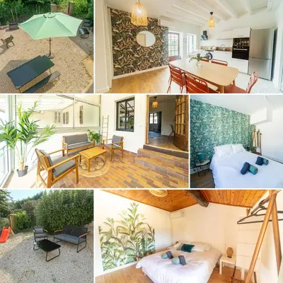 Plan de l'établissement Escapade en Val de Saône T4 familial & jardin