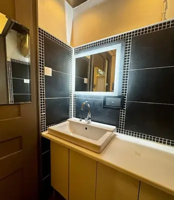Salle de bains dans l'établissement Le Vitton - Appartement proche Gare PartDieu