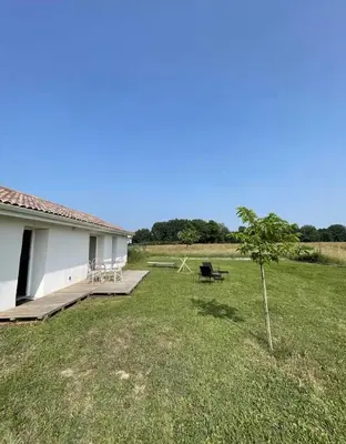 Jardin de l'établissement Longère cosy