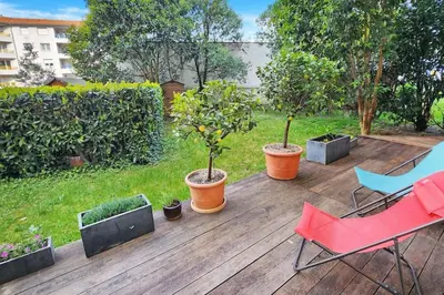 Jardin de l'établissement Oasis Citadine