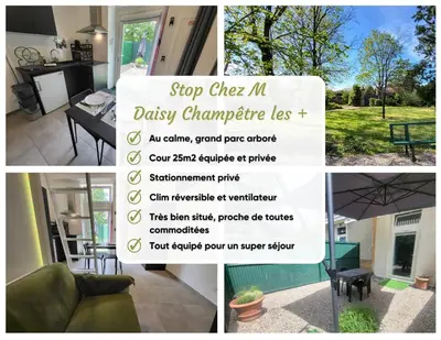 Plan de l'établissement Daisy Champêtre #Terrasse #Clim #Parking