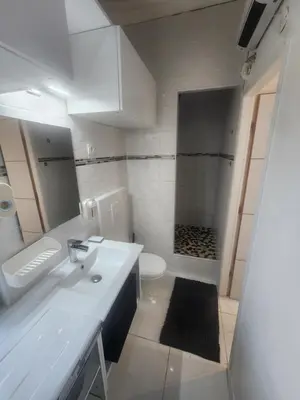 Salle de bains dans l'établissement Studio meublé avec cuisine