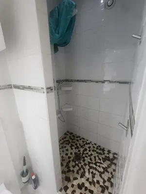 Salle de bains dans l'établissement Studio meublé avec cuisine