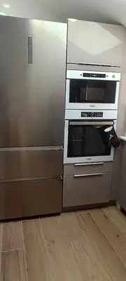 Cuisine ou kitchenette dans l'établissement nirvana