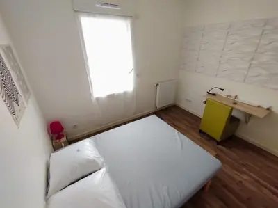 Un ou plusieurs lits dans un hébergement de l'établissement HOMEYPIC Villeurbanne T4 proche INSA