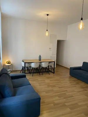 Coin salon dans l'établissement Appartement hyper centre