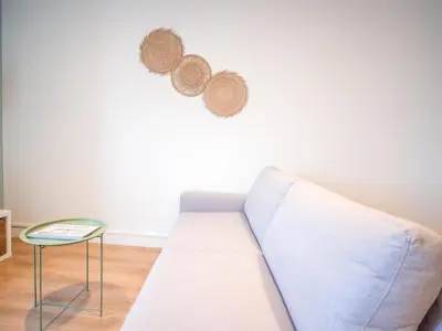Coin salon dans l'établissement Le cosy Twin
