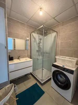 Salle de bains dans l'établissement Lagnieu chez Lucie