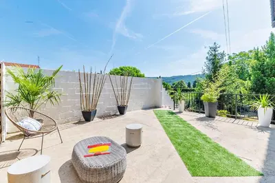 Jardin de l'établissement Le Cocon