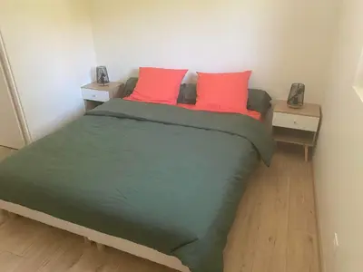 Un ou plusieurs lits dans un hébergement de l'établissement Logement de Tiphanie et Quentin