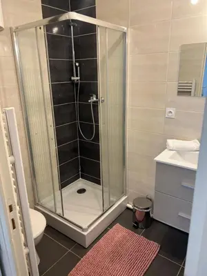 Salle de bains dans l'établissement Jolie Studio