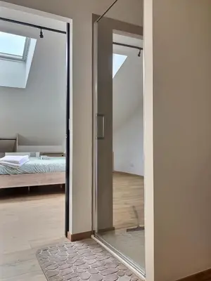 Un ou plusieurs lits dans un hébergement de l'établissement Appartement Zen & Cosy