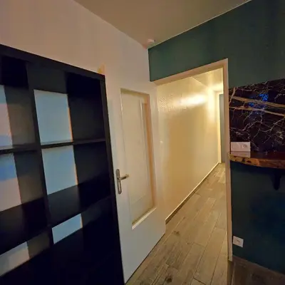 Un ou plusieurs lits dans un hébergement de l'établissement Studio cosy confort moderne