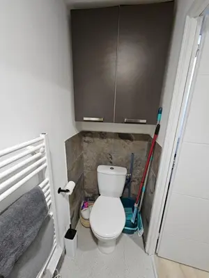Salle de bains dans l'établissement Appartement Type 1 avec parking