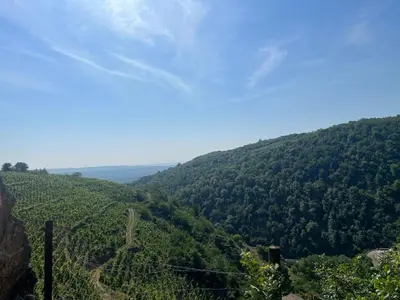 Paysage naturel près de la maison de vacances