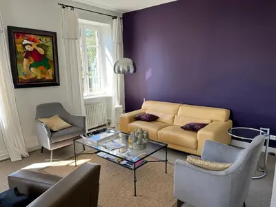 Coin salon dans l'établissement Saint Cyr