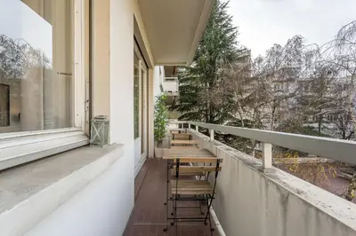 Balcon ou terrasse dans l'établissement SmartStay Capsule Cosy - Lyon Centre