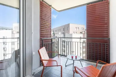 Balcon ou terrasse dans l'établissement MDOR - Montagari Appt à Lyon