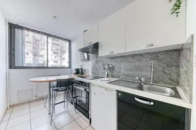 Plan de l'établissement Charming Flat in Villeurbanne Gratte-Ciel