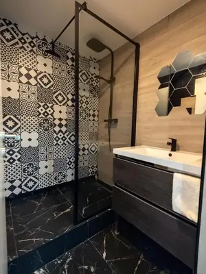 Salle de bains dans l'établissement 3 Chambres 3 Salles de bain Vue panoramique Lyon