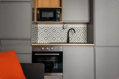 Cuisine ou kitchenette dans l'établissement Jean Macé - Bancel