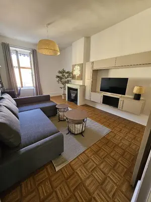 Coin salon dans l'établissement Appartement F2 à Villeurbanne