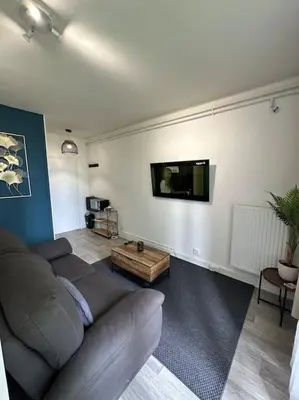 Plan de l'établissement Studio calme proche de Lyon avec parking privé