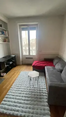 Coin salon dans l'établissement Appart T1 CoCo-oning Paisible - Brotteaux