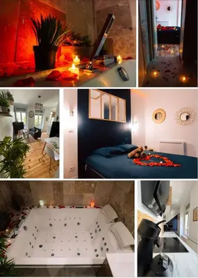 Plan de l'établissement Evasion romantique & spa