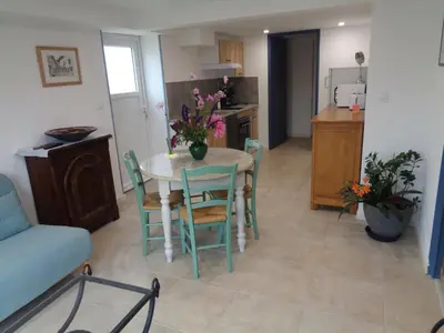Coin salon dans l'établissement Le Baudran