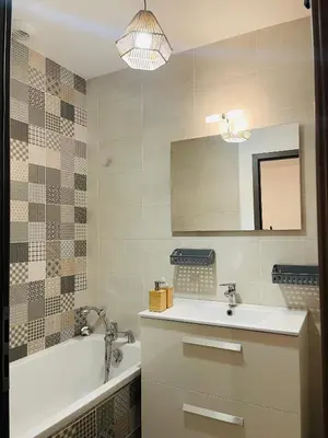 Salle de bains dans l'établissement T2 Bis