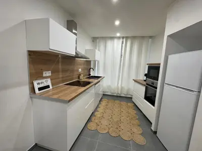 Cuisine ou kitchenette dans l'établissement Dolce Vita
