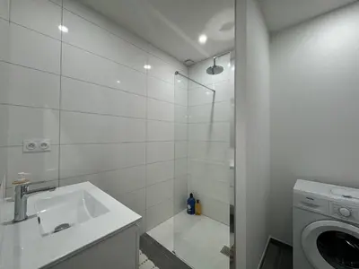 Salle de bains dans l'établissement Dolce Vita