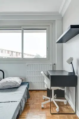 Un ou plusieurs lits dans un hébergement de l'établissement Le Cosy