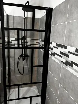 Salle de bains dans l'établissement Studio confortable