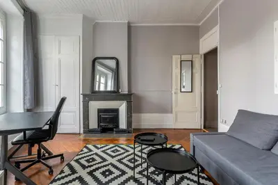 Coin salon dans l'établissement Valmy Mezzanine
