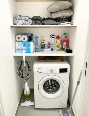 Cuisine ou kitchenette dans l'établissement Appartement - Le Salengro