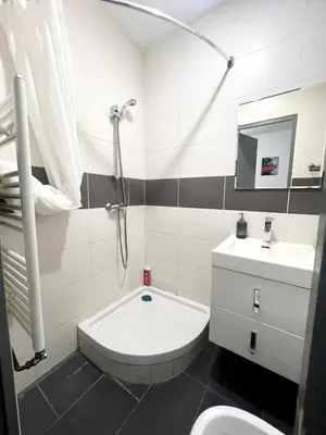 Salle de bains dans l'établissement T2, Flachet, Netflix, 2 sdb