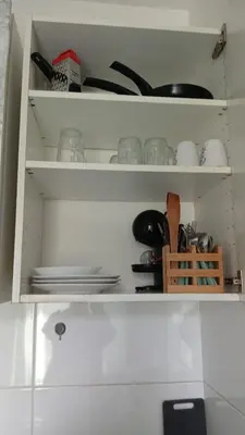 Cuisine ou kitchenette dans l'établissement T2, Flachet, Netflix, 2 sdb