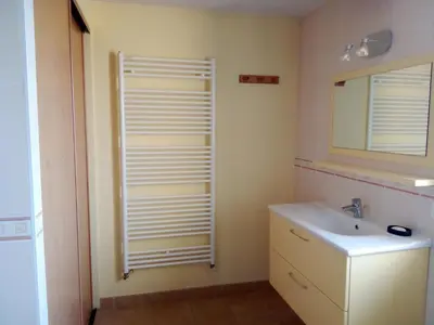 Salle de bains dans l'établissement Chez Steph
