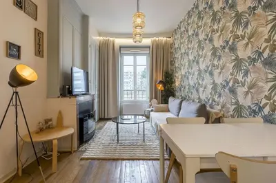 Coin salon dans l'établissement Smartstay Chill republique - Villeurbanne