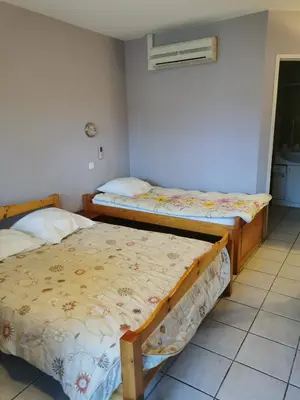 Un ou plusieurs lits dans un hébergement de l'établissement Auberge de l'Europe