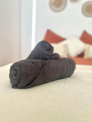 Un ou plusieurs lits dans un hébergement de l'établissement Lyon Suite Cosy - Appartement T2 - Proche Parc Tête d'Or