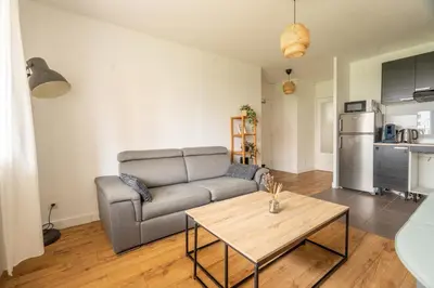 Cuisine ou kitchenette dans l'établissement Proche Parc tête d'Or Lyon
